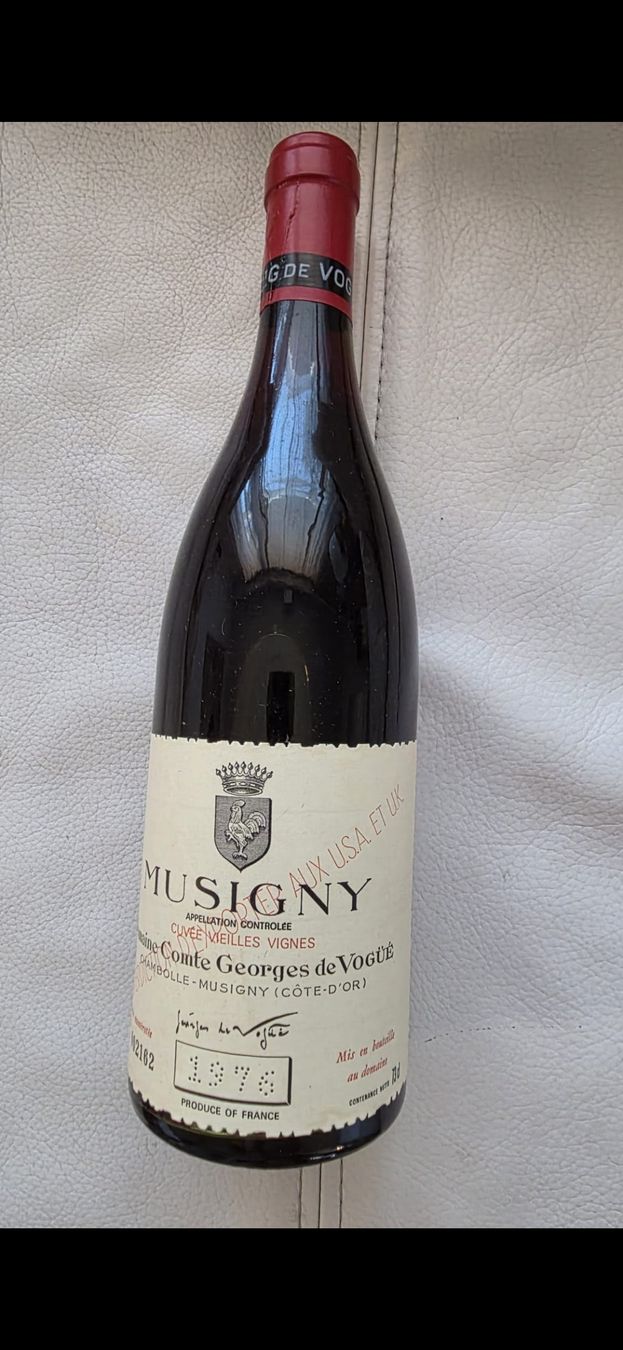 Domaine Comte de Vogüé Wein: Rotwein Musigny Comte Georges de Vogue 1976 – Neu (gemäss Beschreibung) aus Muttenz von Pascal0113 1
