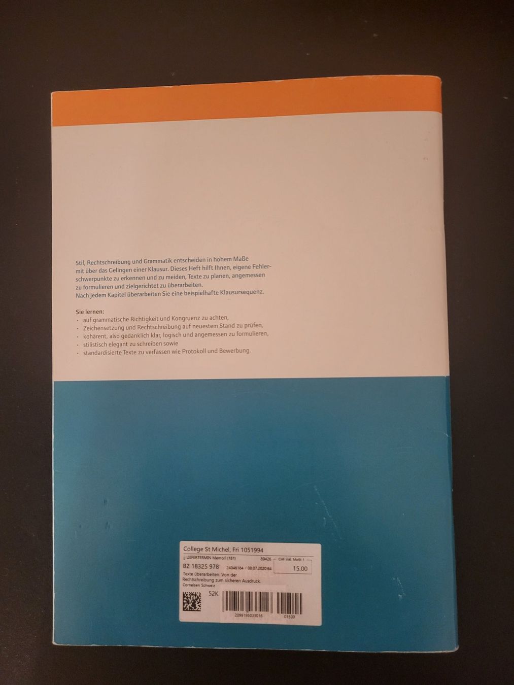 Bücher: Cornelsen Deutschbuch Oberstufe "Texte überarbeiten" top! – Gebraucht aus Gurmels von pop_ljf5 1