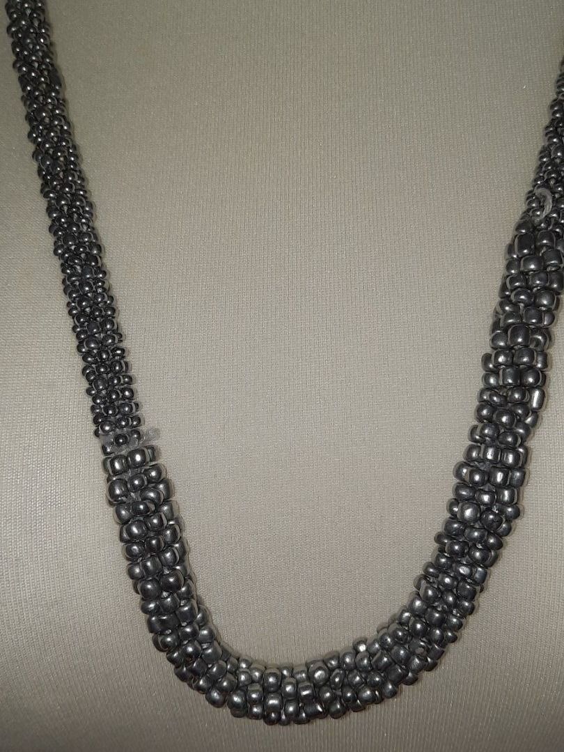 Catenine: ***Modeschmuck-Kette*** silber-grau – Usato da Wädenswil venduto da H2H_Secondhandshop 1
