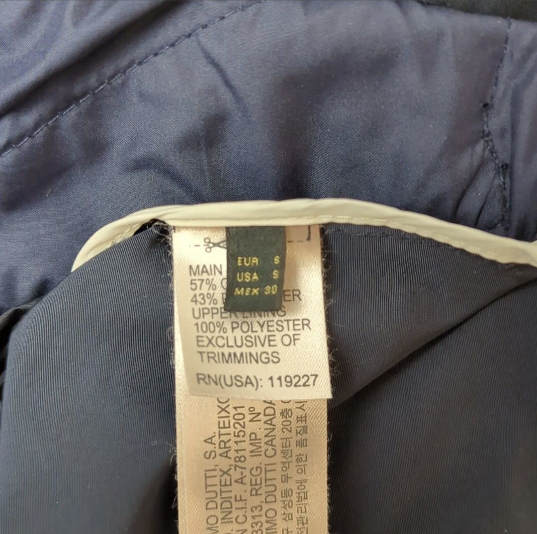 Massimo Dutti Vestes: Veste courte Massimo Dutti bleu marine - Taille S – D'occasion à Le Locle par sAm_2112 1