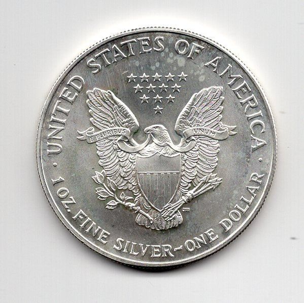 Tutti le monete: (1382) USA, 1 Eagle Unze, 2000, farbig, stgl – Usato da Rüthi (Rheintal) venduto da erdnuessli1 1