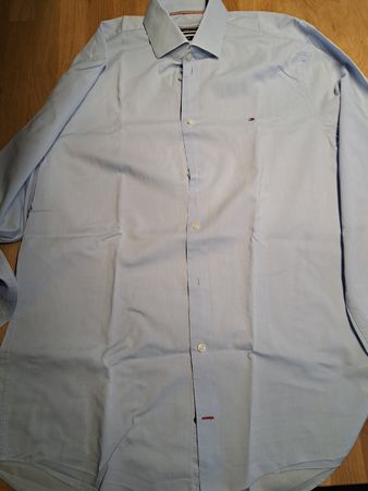Tommy Hilfiger Hemd Slim Fit Gr. 39/15½ hellblau