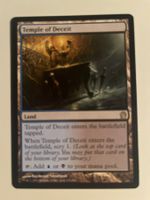 1 x Temple of Deceit - Magic: The Gathering - MtG