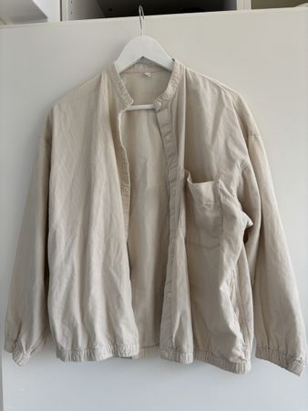 Muji Jacke creme