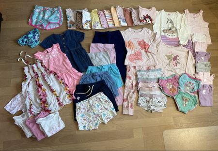 Kinderkleider Paket Mädchen, Grösse 98/104