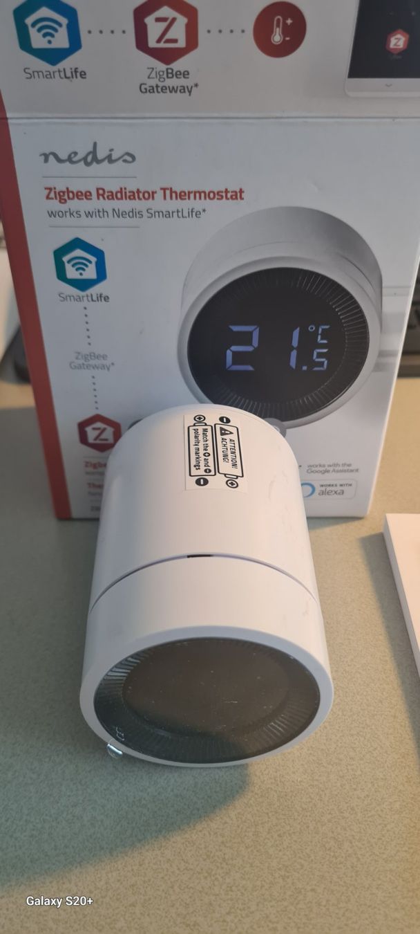 Radiatori: Nedis Heizkörpersteuerung Zigbee 3.0 – Nuovo e nell'imballaggio originale da Worb venduto da Werich 1