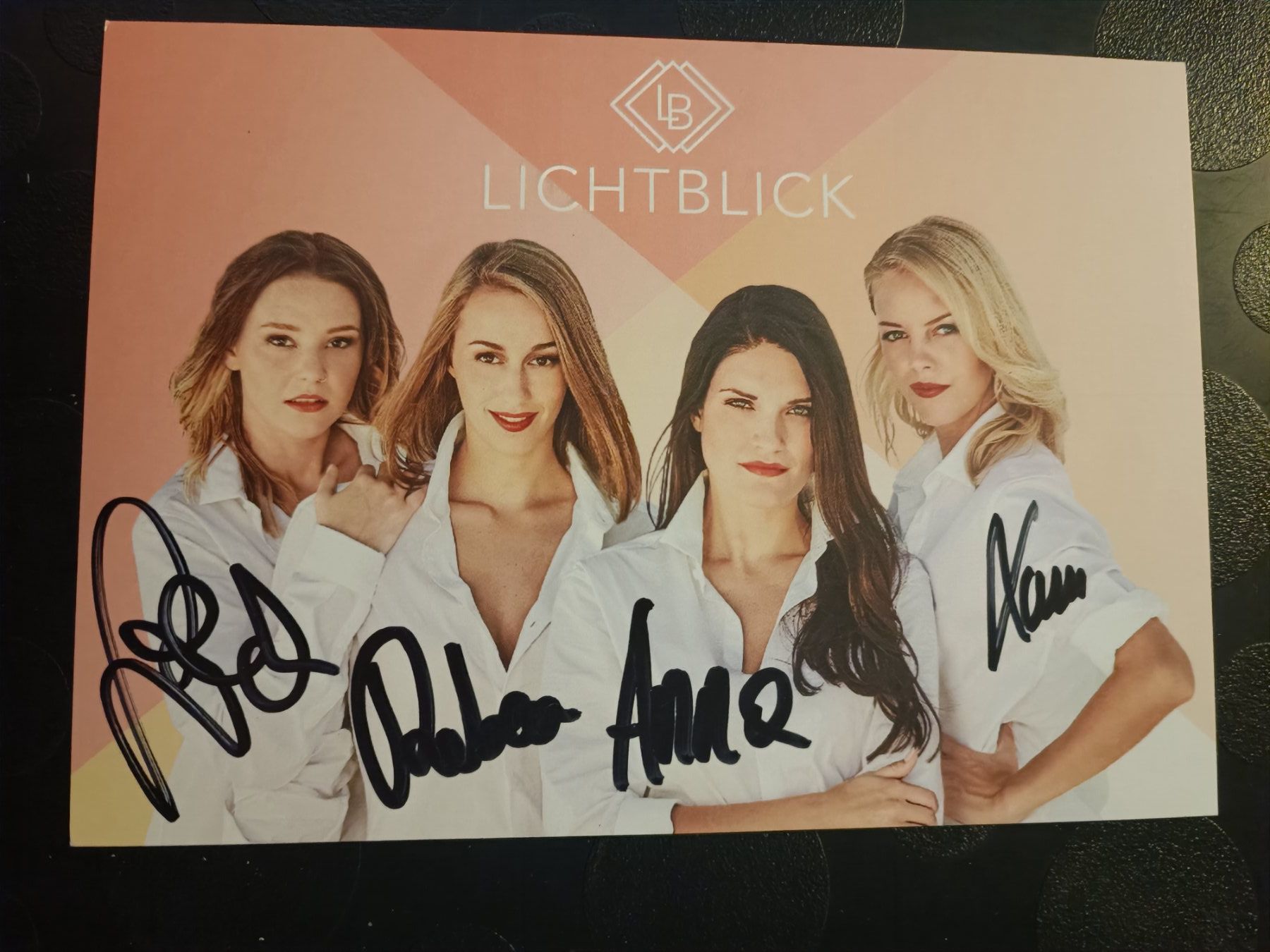 Autografi: Lichtblick -  handsignierte Autogrammkarte – Usato da Menziken venduto da Artographs