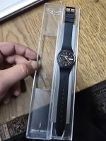 Swatch Quarzuhr, schwarz ungetragen OVP! Sammlerstück