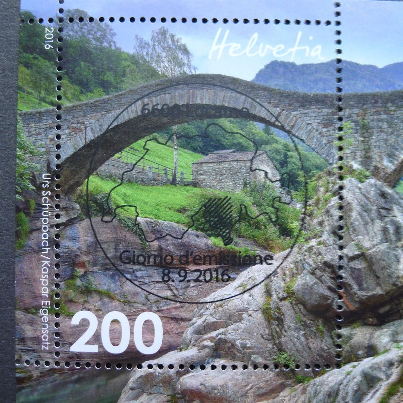 Tutti i francobolli: 2016 Nr. 1608 mit ET Vollstempel – Usato da Dagmersellen venduto da wyss1982 1