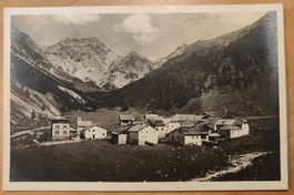 Scharl um 1925, Stempel Gasthaus Alpina Scharl