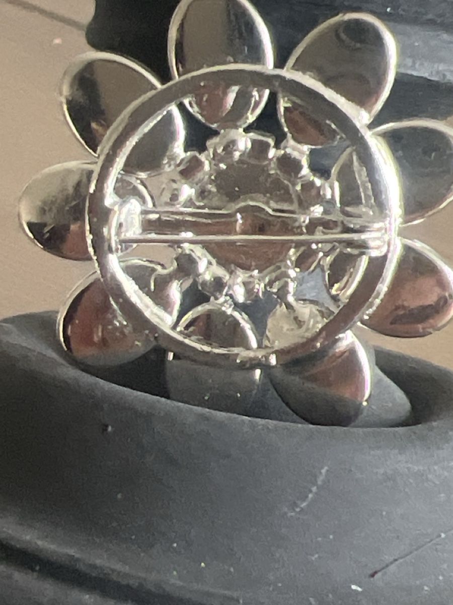 Spille & Fermagli: Hübsche Vintage Brosche Türkis – Usato da Seon venduto da Sunny-Schmuck78 2
