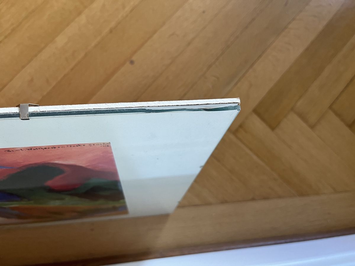 Foto & Immagini: Bild Franz Marc blaues Pferd mit Rahmen – Usato da Olten venduto da lcs_2sdk 2