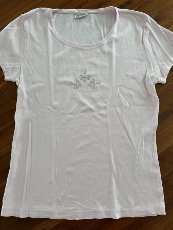 Hellrosa T-Shirt von STREET ONE (Gr. 42)