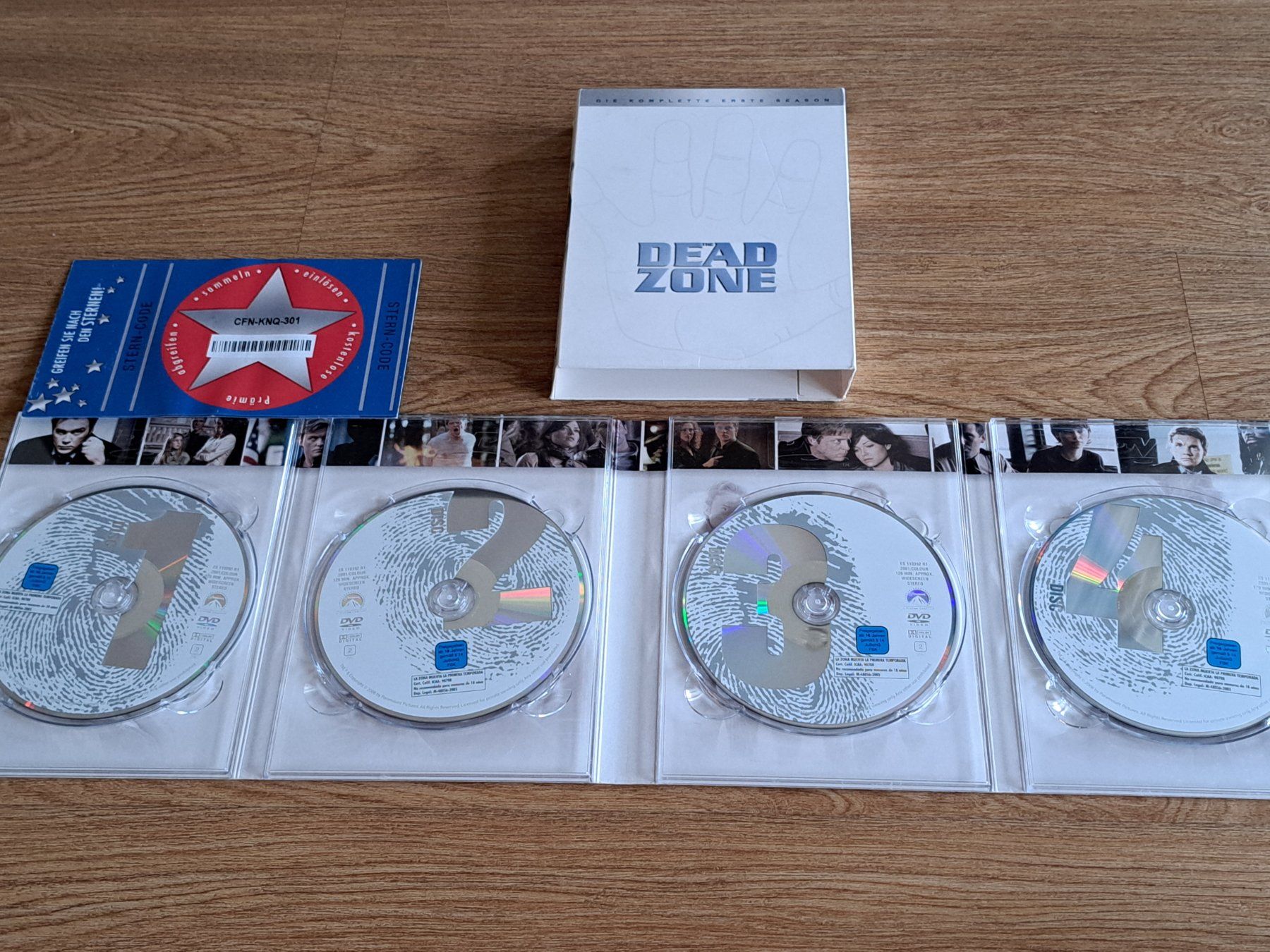 Tutti i DVDs: The Dead Zone, Staffel 1, Boxset mit 4 DVDs – Usato da Unterseen venduto da Kanica 4