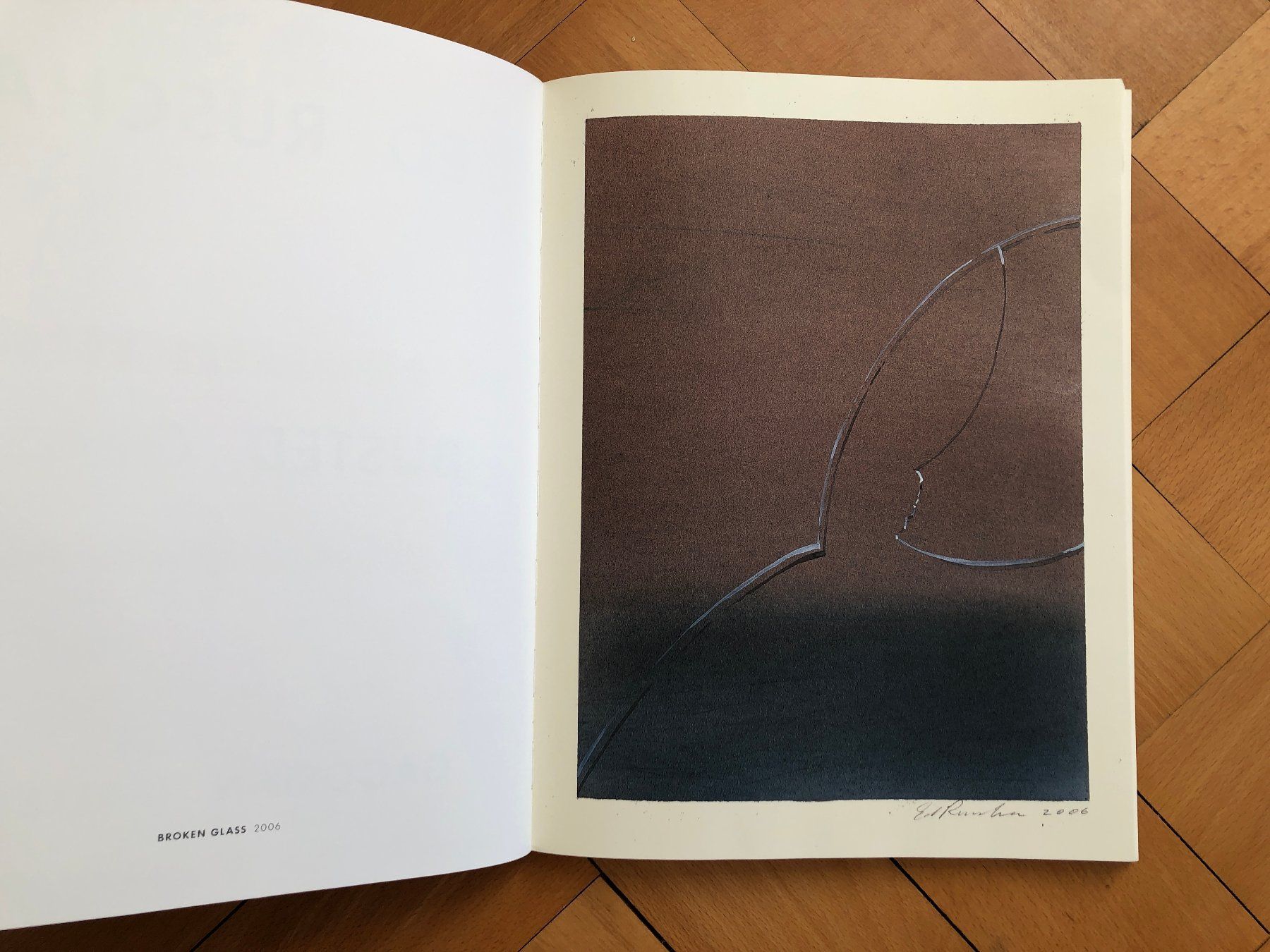 Libri: Kunst Buch: ED RUSCHA - Busted Glass – Usato da Lugano venduto da gio.yo 2