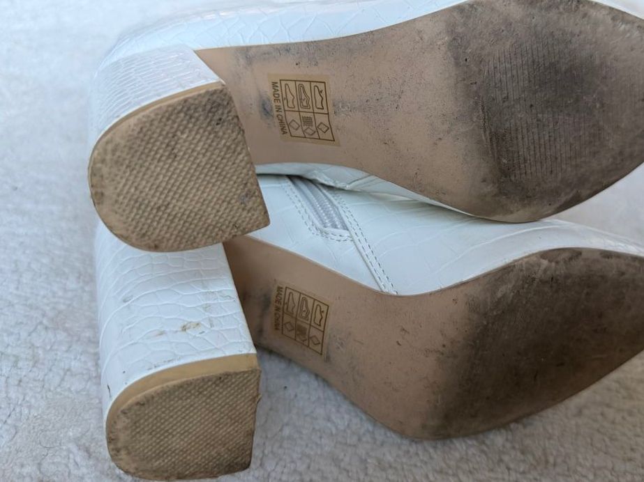Damenschuhe: White Ankle Boots, Size 36 – Gebraucht aus Dübendorf von ilianalou 6