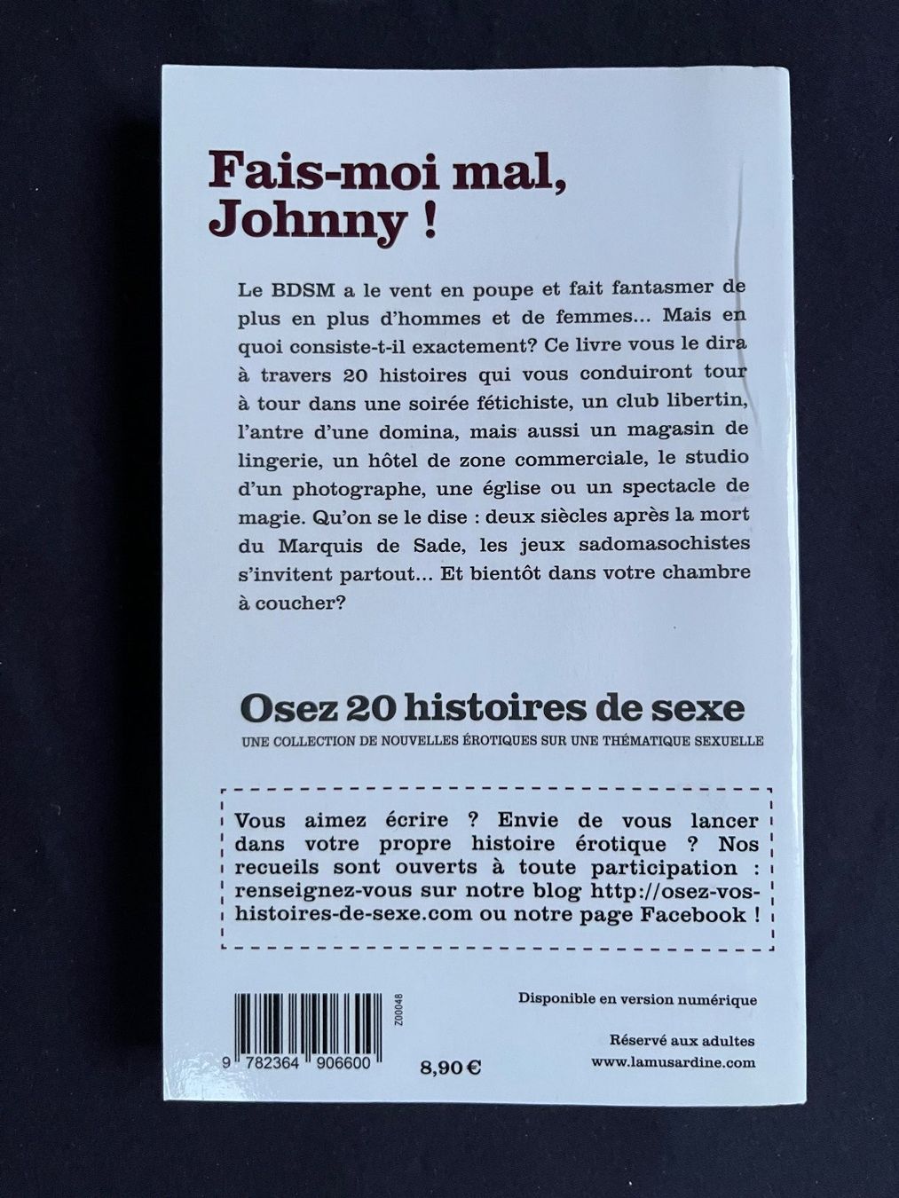 Libri: Livre Osez.... 20 histoires BDSM – Usato da Châtel-St-Denis venduto da Vaillant1 1