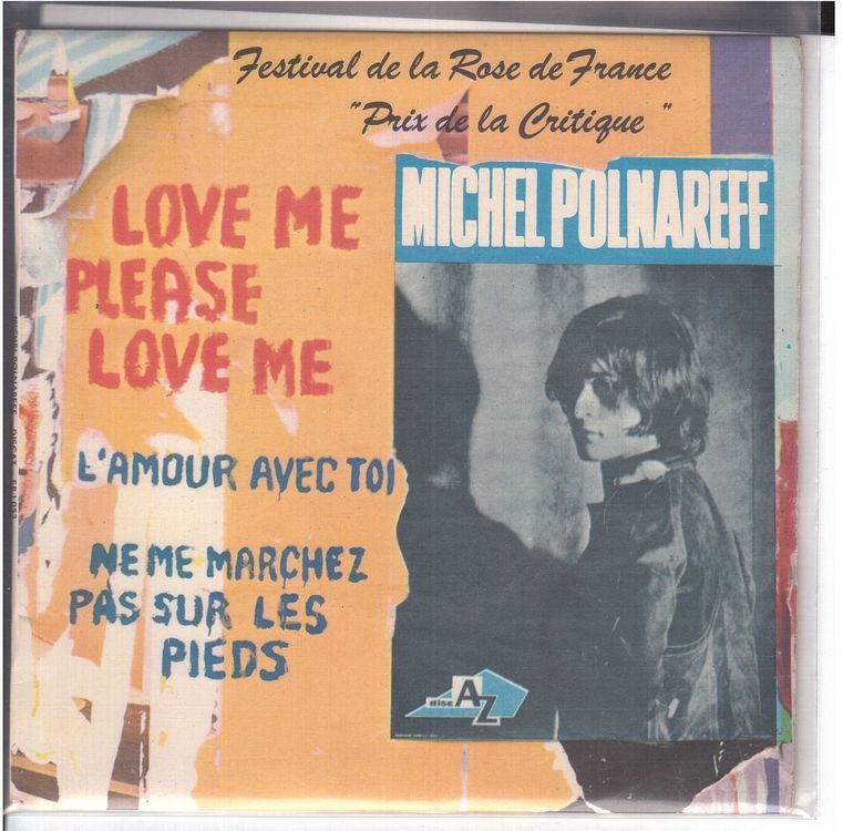 Dischi in vinile: Single7  Michel Polnareff  --  love me please love me – Usato da Rheinau venduto da asteng