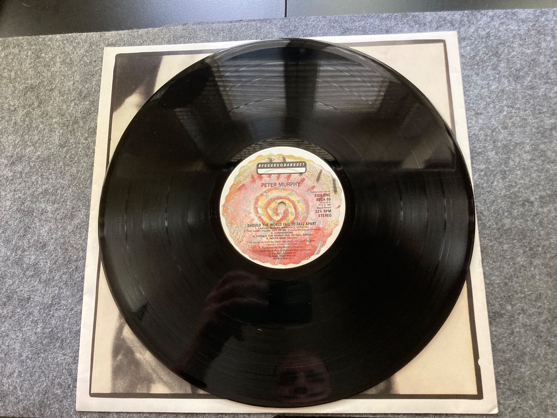 Schallplatten: Peter Murphy - Should The World Fail To Fall Apart (LP) – Gebraucht aus Fribourg von Karushi 1