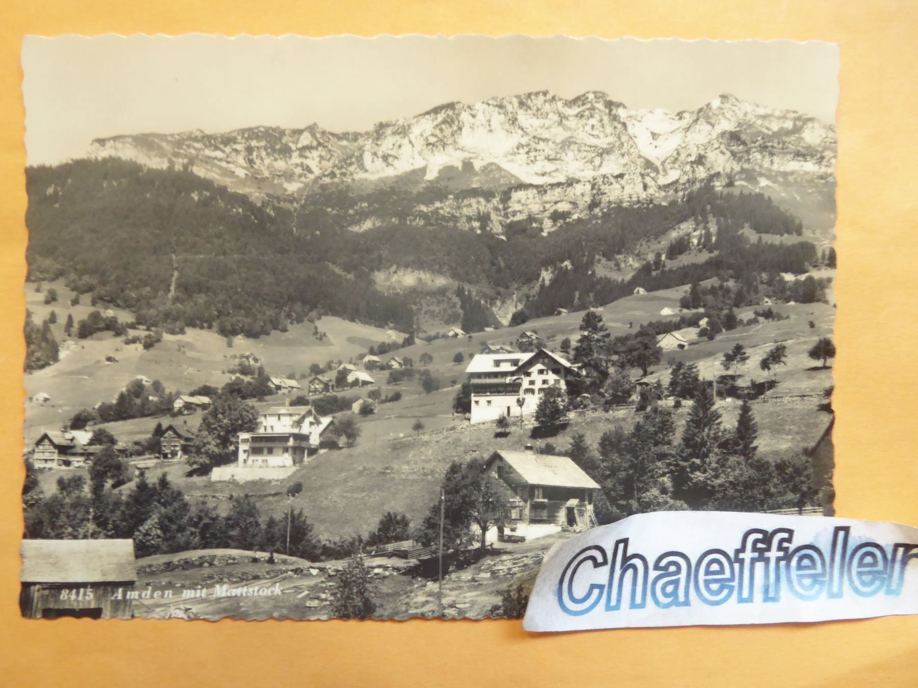 Cartoline postali: 8415 Amden mit Mattstock – Nuovo (secondo la descrizione) da Zürich venduto da Chaeffeler