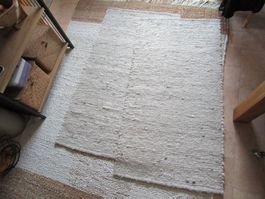 2xTeppich NEAPEL 60/110 cm 100% Schurwolle