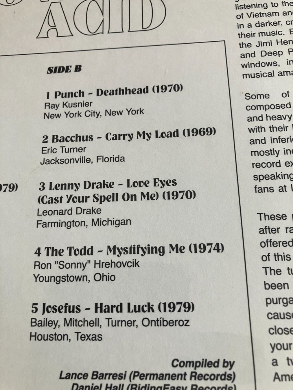 Dischi in vinile: Brown Acid – Nuovo e nell'imballaggio originale da Aarwangen venduto da Jukebox3 5