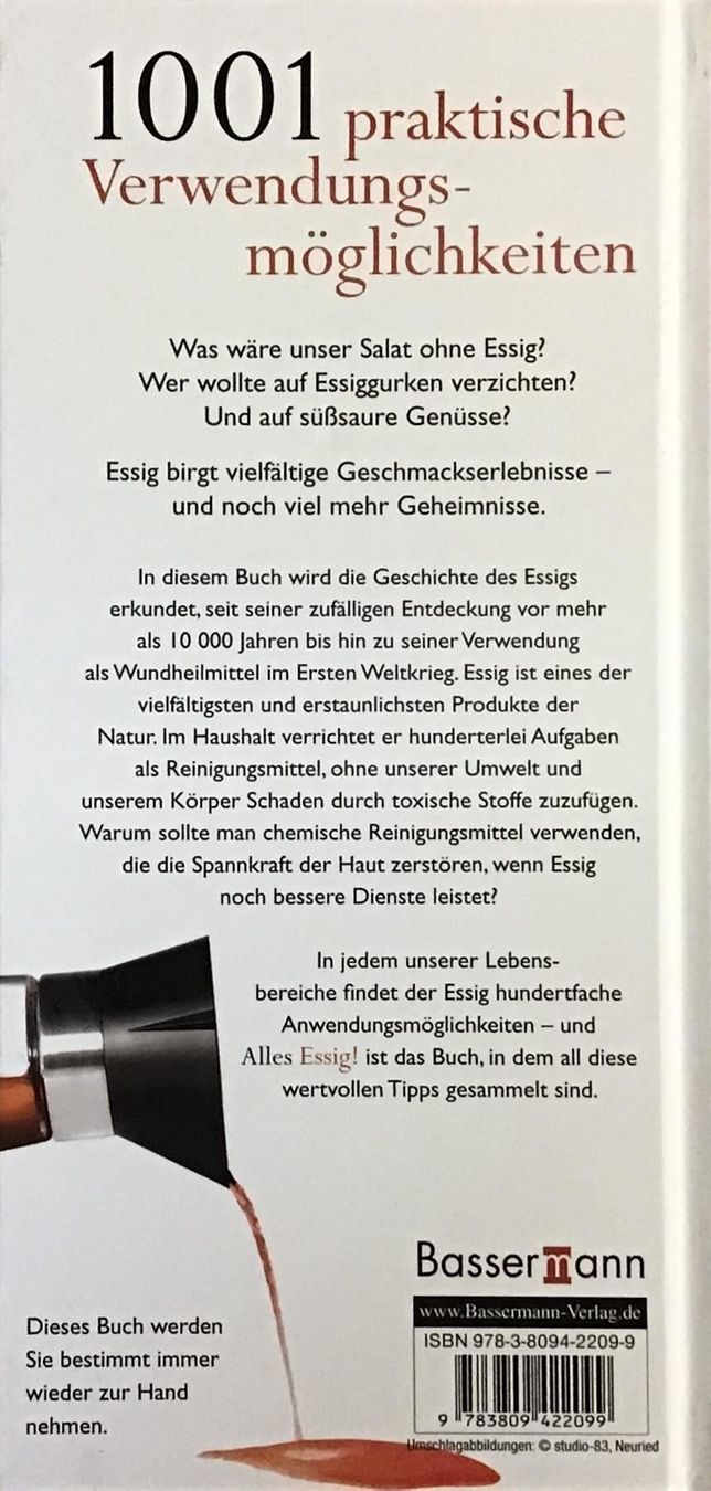 Libri: Alles Essig – Nuovo (secondo la descrizione) da Sarnen venduto da Livres 1