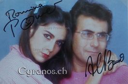 Al Bano (1943) & Romina Power (1951) - Autogramm