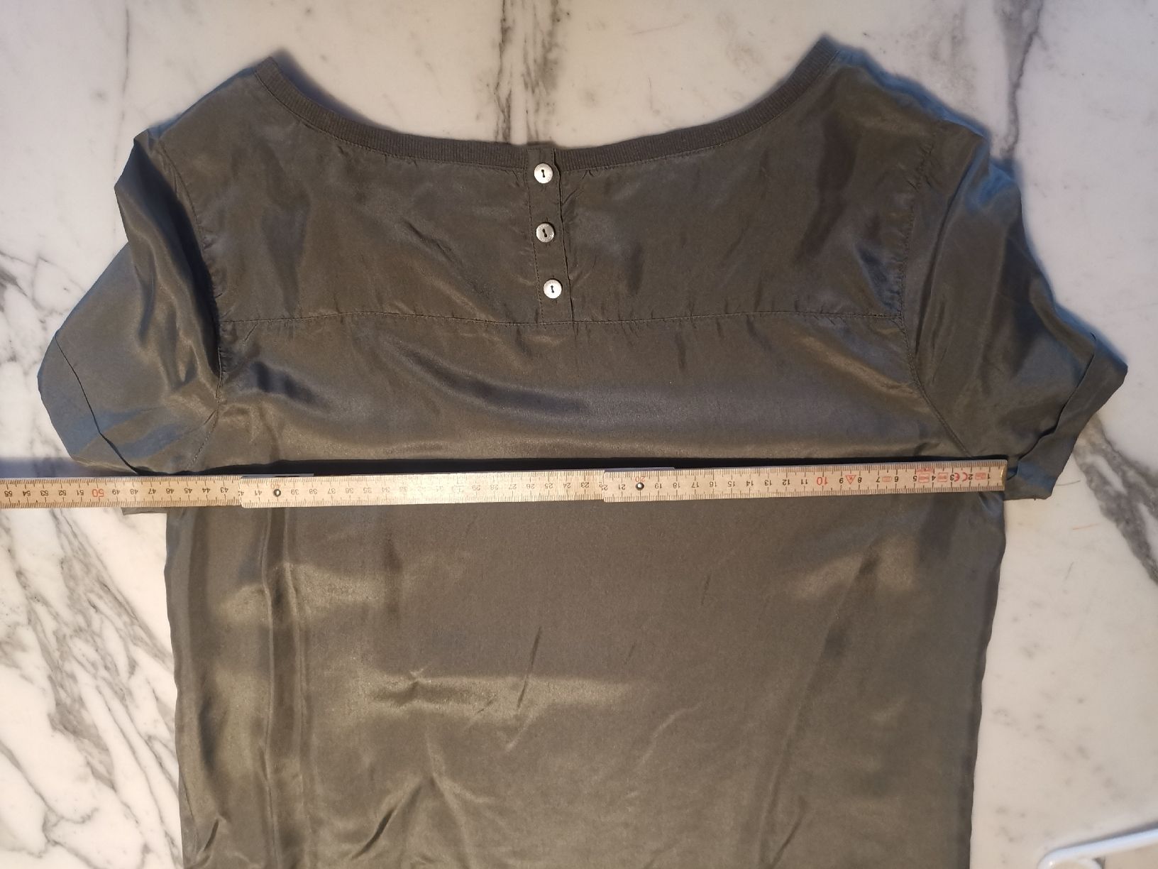 Tommy Hilfiger T-shirt: Tommy Hilfiger Seidenshirt – Usato da Uerikon venduto da pink_flamingo 7