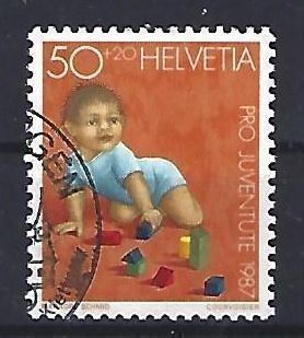 Tutti i francobolli: 1987 - PJ - Entwicklung des Kindes – Usato da Schaffhausen venduto da poststamp
