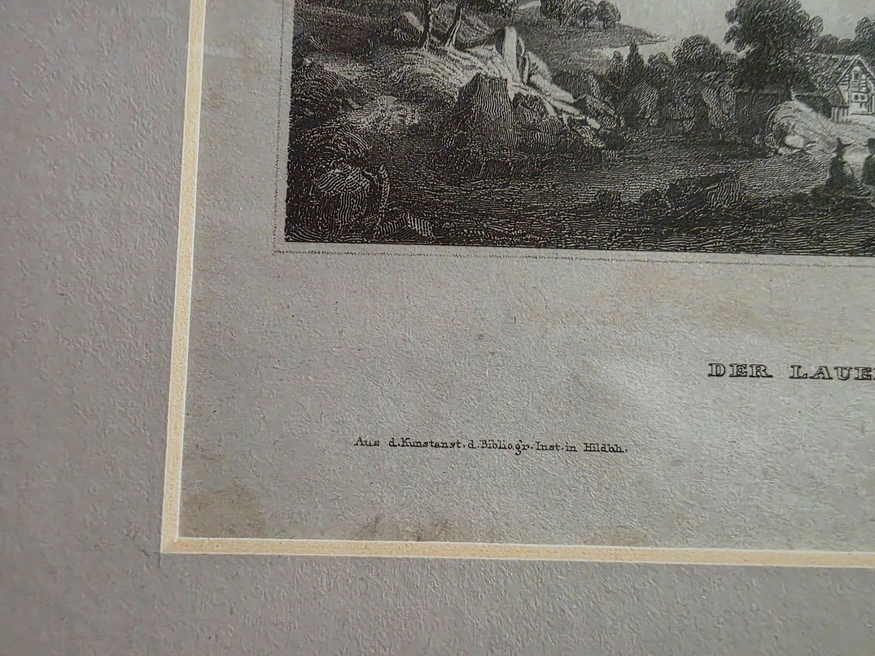 Stiche: Stich - Der Lauer- (oder Lowerz) See - wohl 1425 – Gebraucht aus Walterswil BE von Lonitti 6
