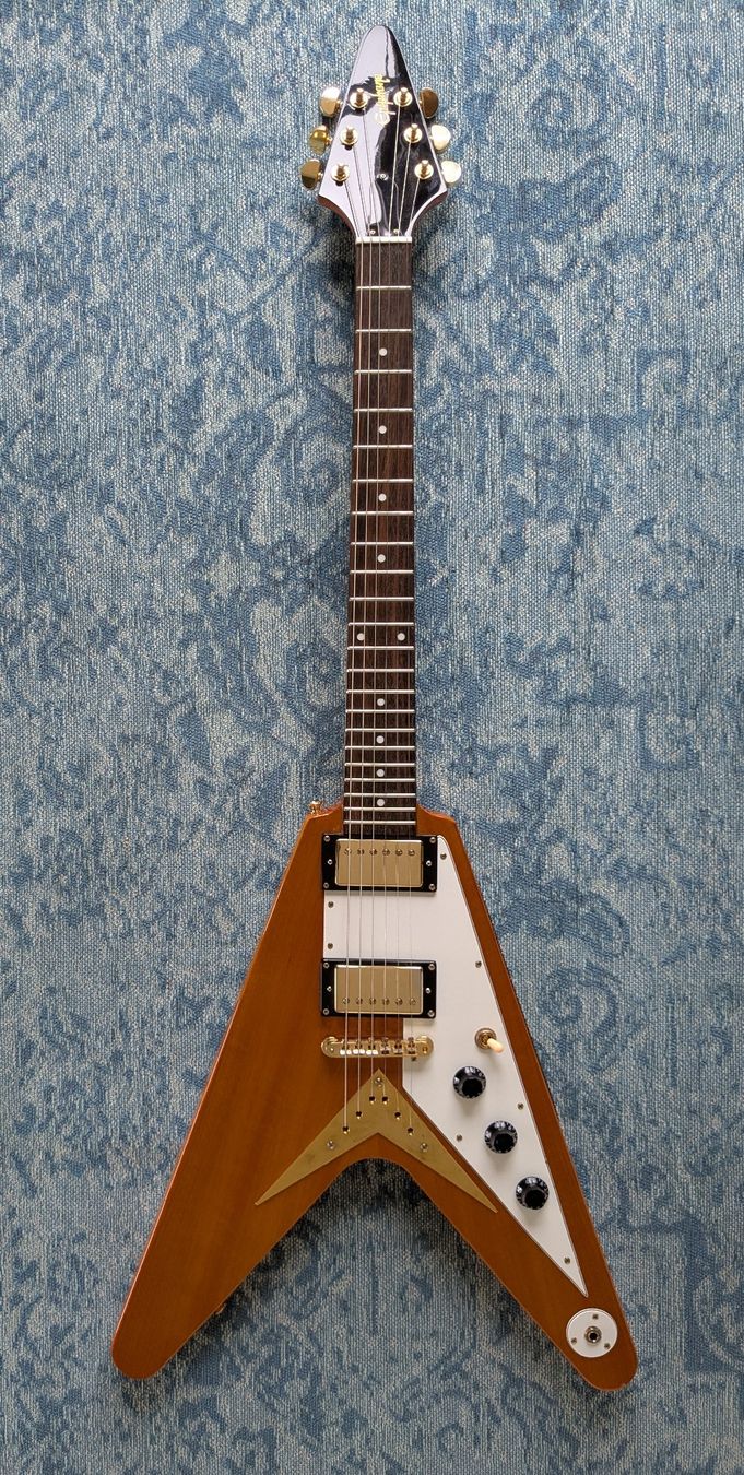 Epiphone Instruments de musique: EPIPHONE e-Gitarre Flying V Korina – D'occasion à Zürich par dan_c6pz