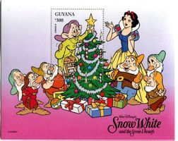 Block "Walt Disney. Schneewittchen". Guyana