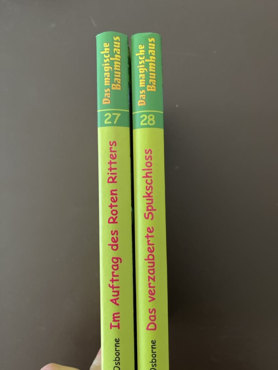 Libri: Das magische Baumhaus Buch 27 und 28 – Nuovo (secondo la descrizione) da Lommiswil venduto da Cabrio1 2