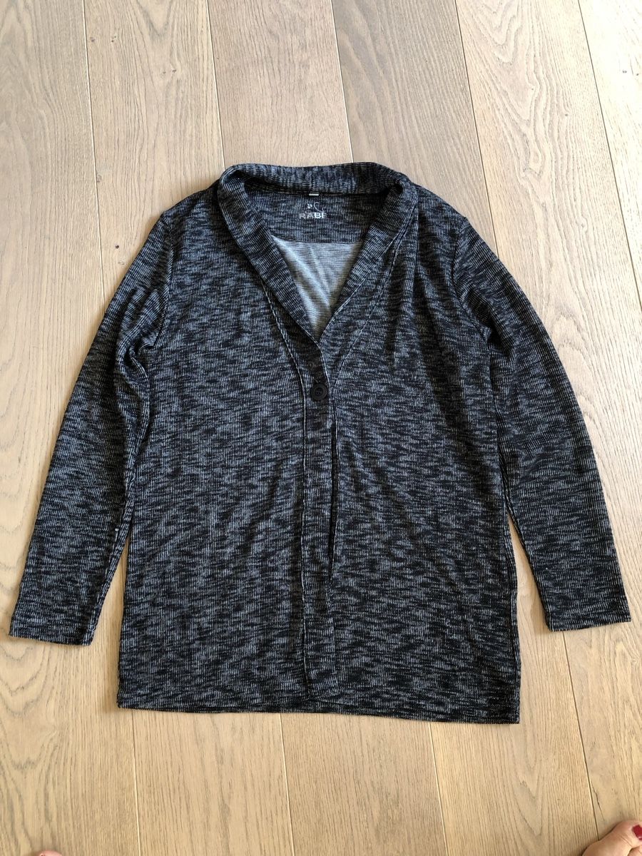 Rabe Giacche: Strickjacke schwarz meliert von Rabe Gr. 40 – Nuovo (secondo la descrizione) da Versoix venduto da chr_2rpz