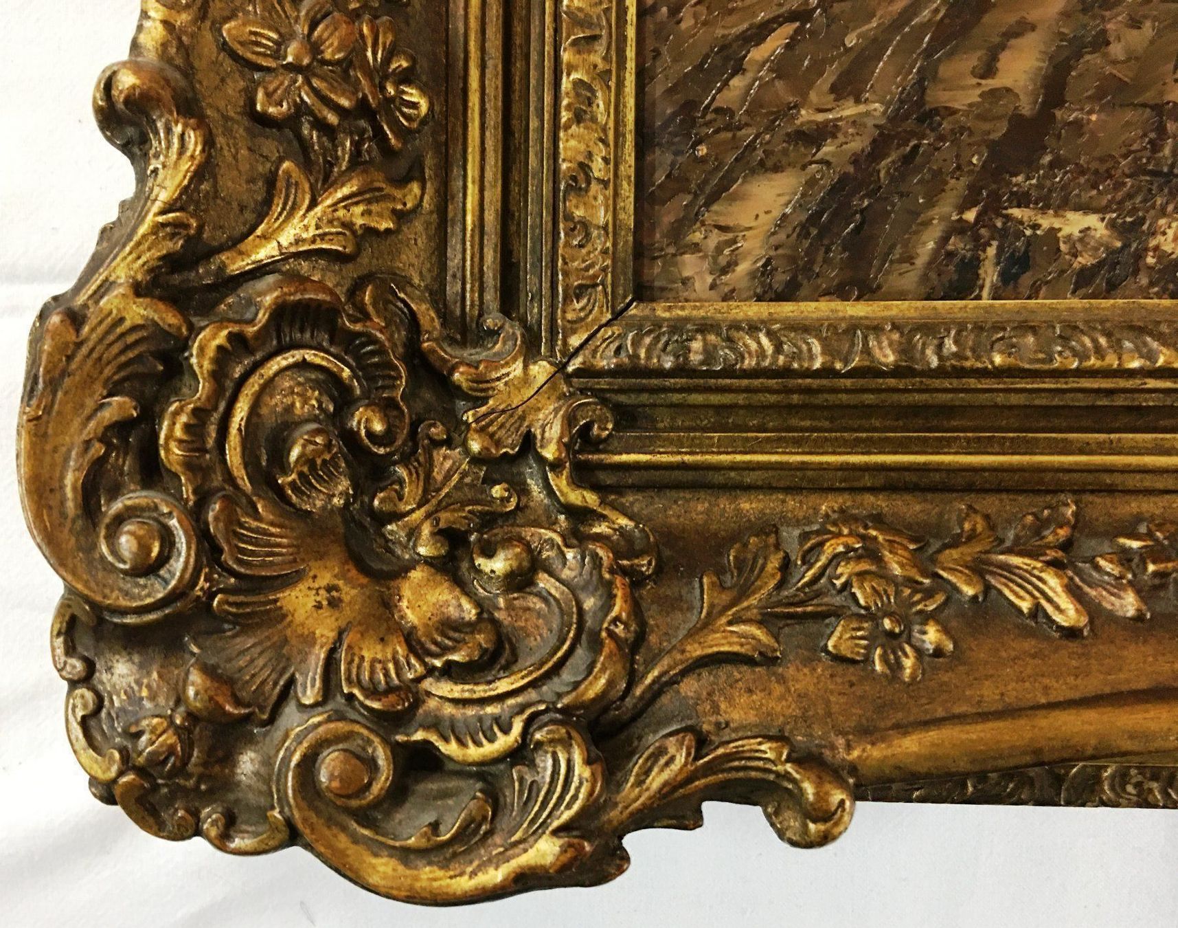 Gemälde: Oelgemälde - sehr alt / 99 x 79cm – Gebraucht aus Oftringen von Vucki 8