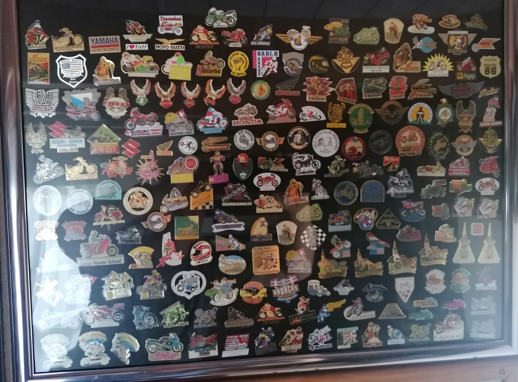 Placchette & Badge: Riesensammlung Motorrad Pin – Usato da Messen venduto da renklever