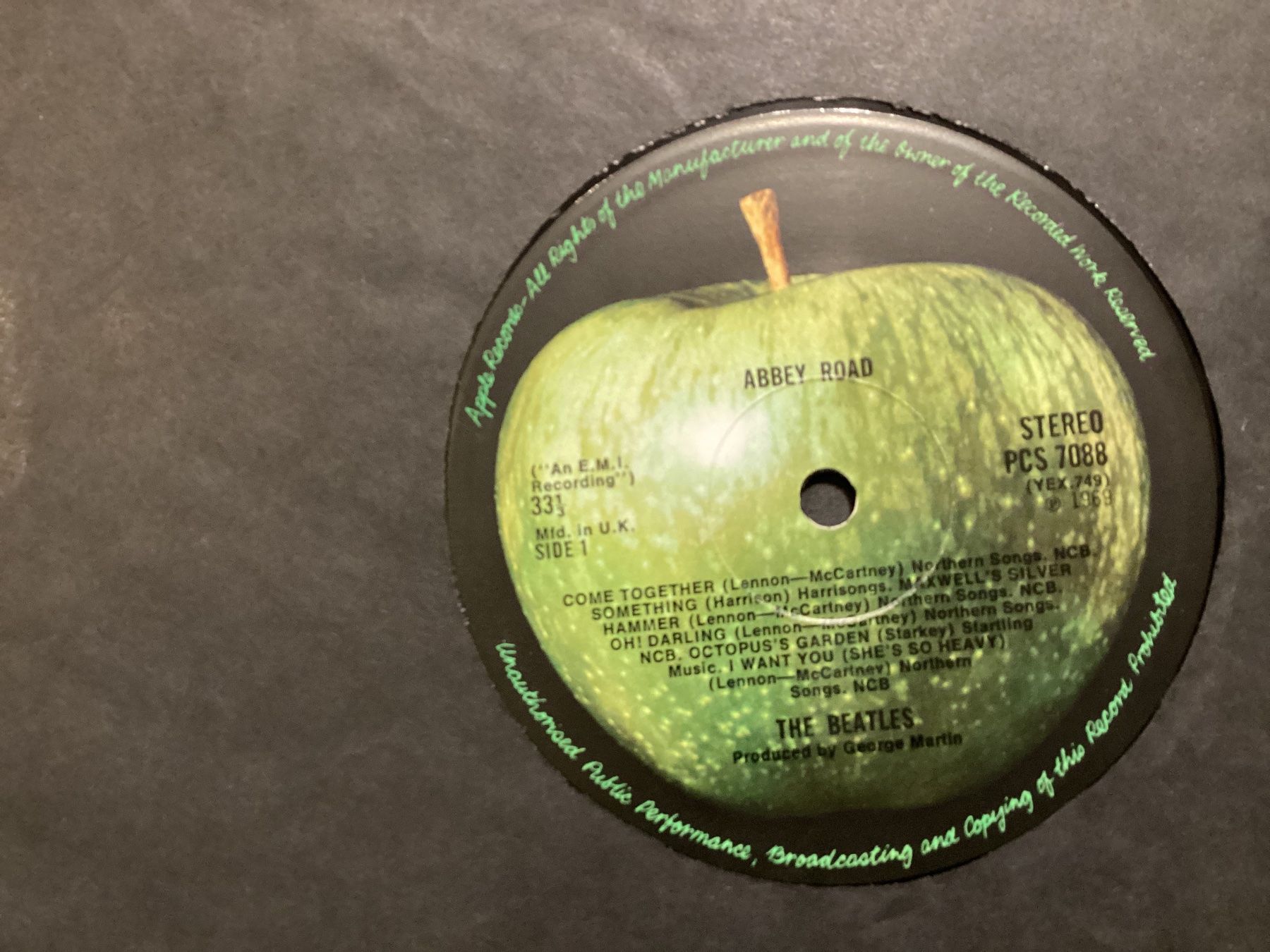 Dischi in vinile: Beatles LP - Abbey Road – Usato da Gutenswil venduto da Hamzian 1
