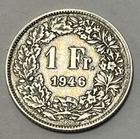 1 Franken - stehende Helvetia - 1946  B (Silber .835)