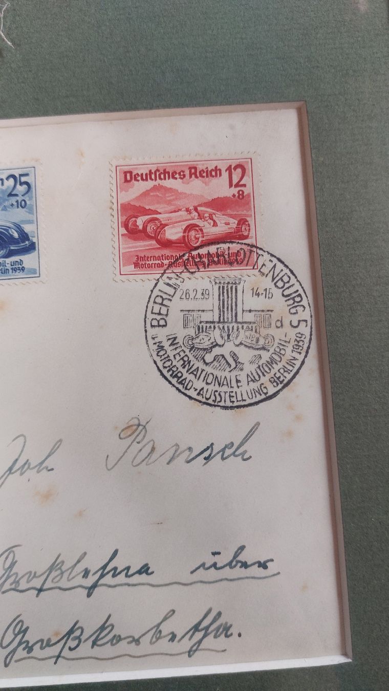 Tutti i francobolli: Automobilausstellung Berlin 1939 - Briefmarken – Usato da Opfertshofen SH venduto da museumswert 2