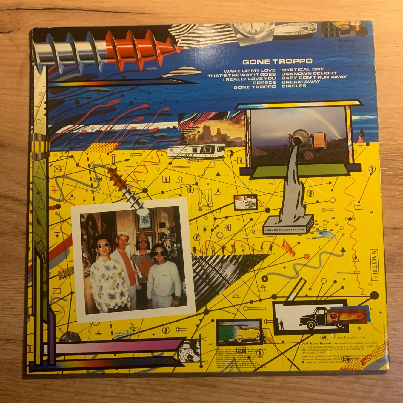 Dischi in vinile: GEORGE HARRISON - GONE TROPPO...OG GER 1982...VG++/VG++ – Usato da Gals venduto da Diskopatshop 1