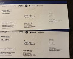 2 Stehplatz Tickets Jovanotti Montreux 16.07.2026