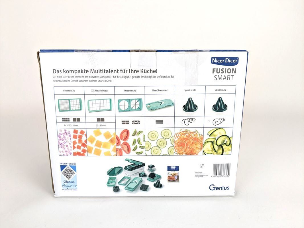 Elettrodomestici da cucina: Nicer Dicer Fusion Smart 16tlg. – Nuovo (secondo la descrizione) da Thun venduto da Restwert_Thun 4