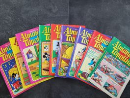 Almanacco Topolino 1980 9 Stk.