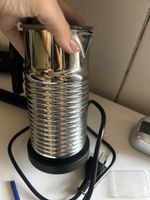 Nespresso Milchschäumer Aeroccino silber gebraucht