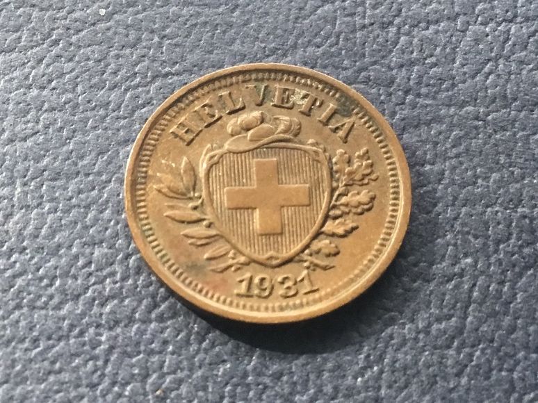 Tutti le monete: 1 Rappen 1931 VZ – Usato da St. Margrethen SG venduto da alfapeugeot10 2
