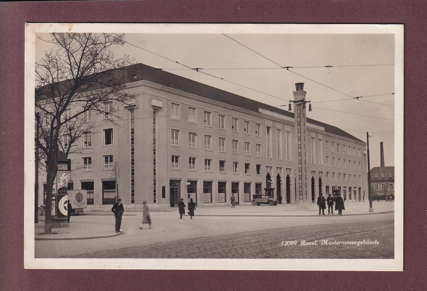 Cartes postales: BASEL - Musternesse gebäude - 1929 – D'occasion à Pully par nicecards