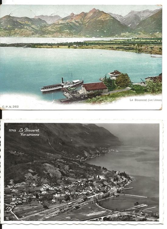 Le Bouveret VS 2AK Schifflände 1907 Bahn Kaufen auf Ricardo