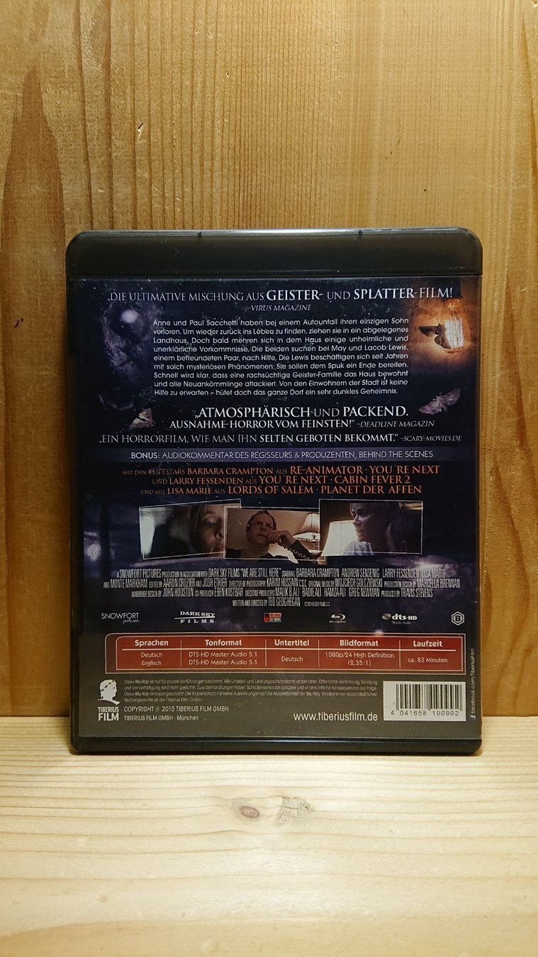Tutti i DVDs: WE ARE STILL HERE Haus des Grauens Blu-Ray Uncut – Usato da Wilderswil venduto da Exebub 1
