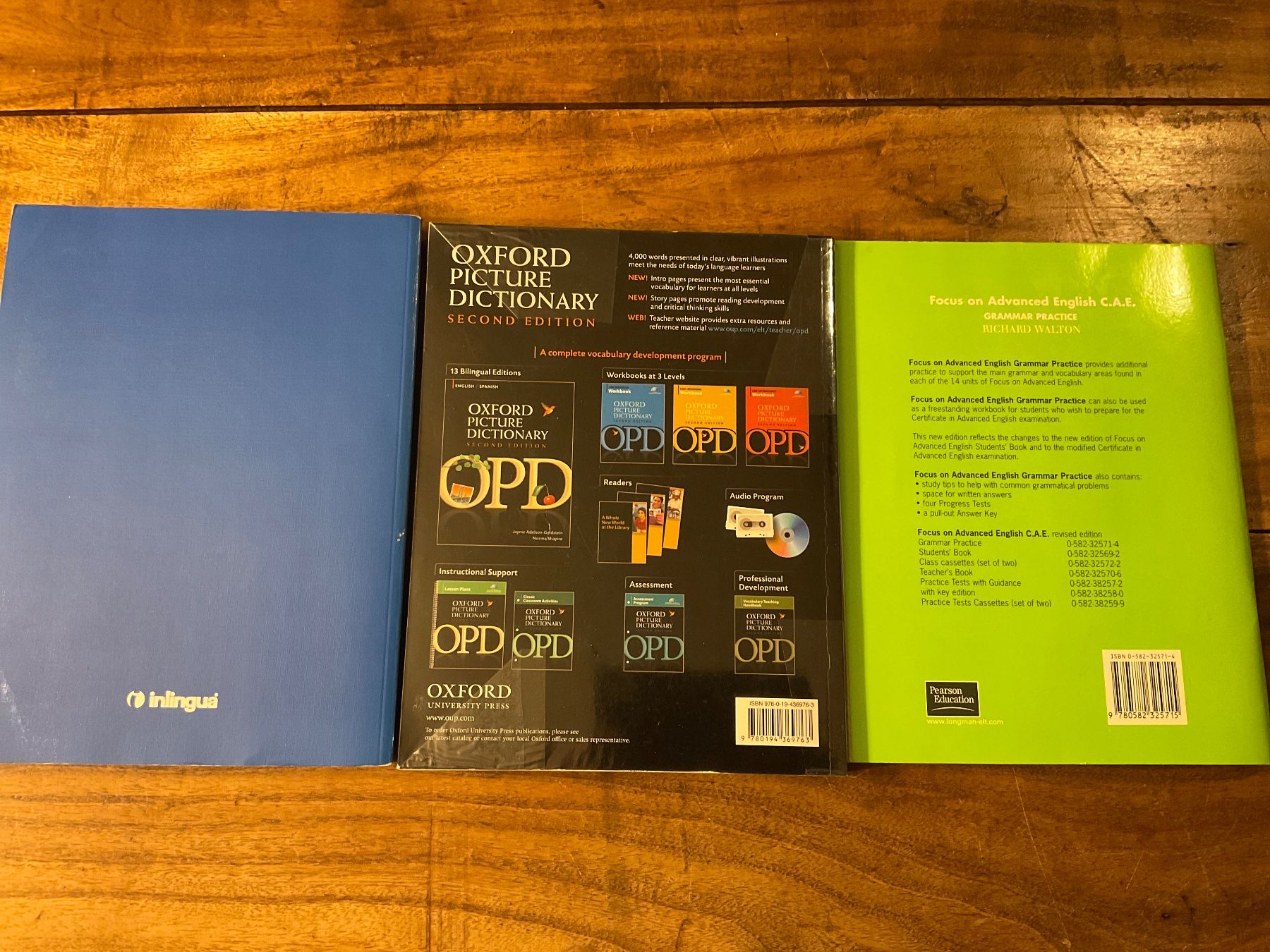 Libri: 3 livres OPD Second Edition, Advanced E + English 2 inlingua – Usato da Avenches venduto da Optimus_ 9